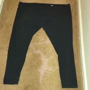 Ava & Viv plus size black leggings size 4x